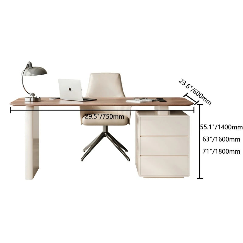 Vintage Cream Desk | Storage & Drawers | Home Office