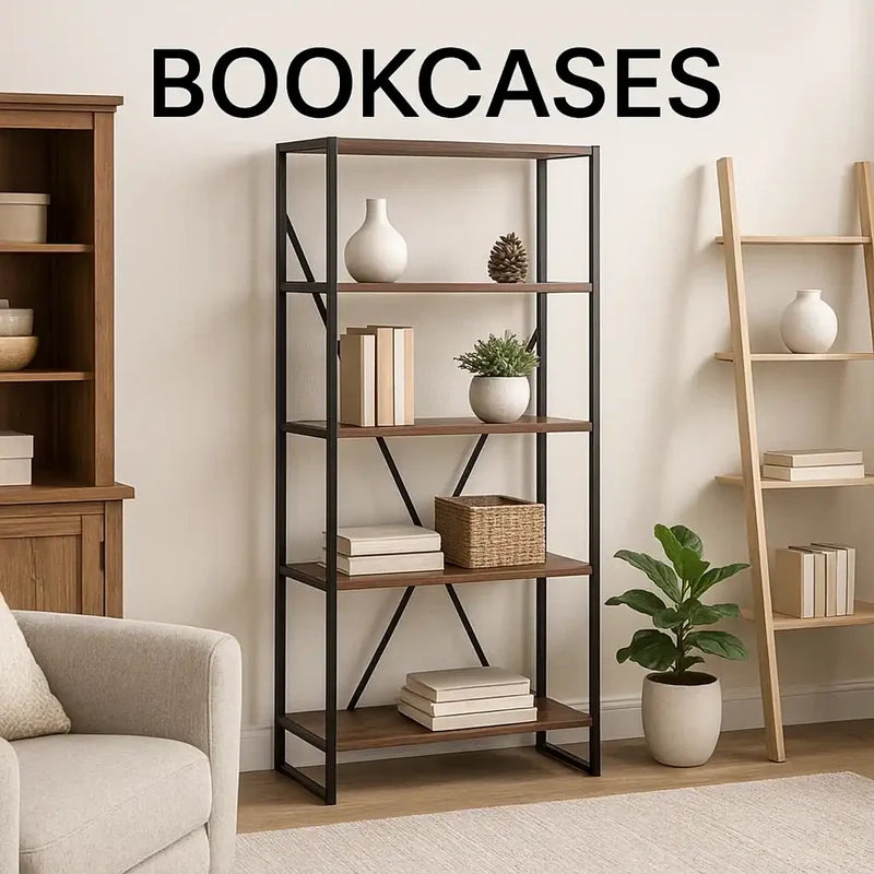 Bookcases | Modern, Rustic & Industrial Bookcases for Home & Office ...