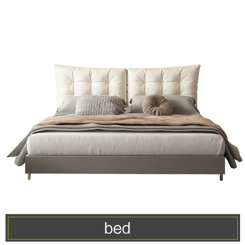 Luxury Pillow Bed - Modern Platform Bed Frame