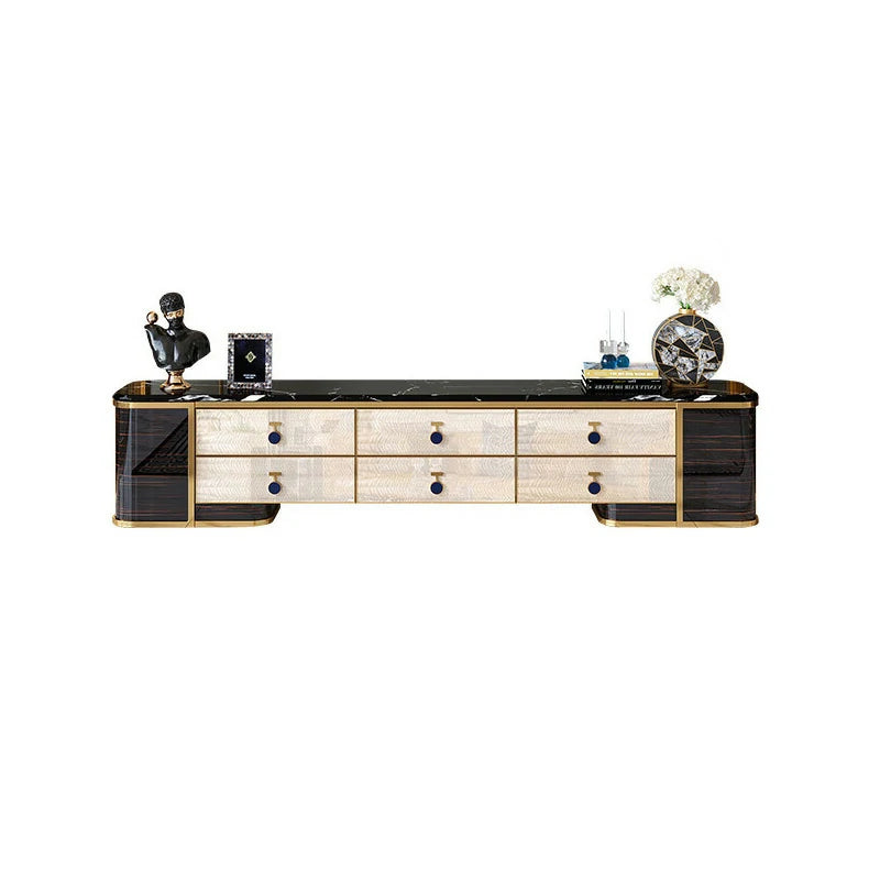 Luxury Marble Top TV Stand | Modern Entertainment Center