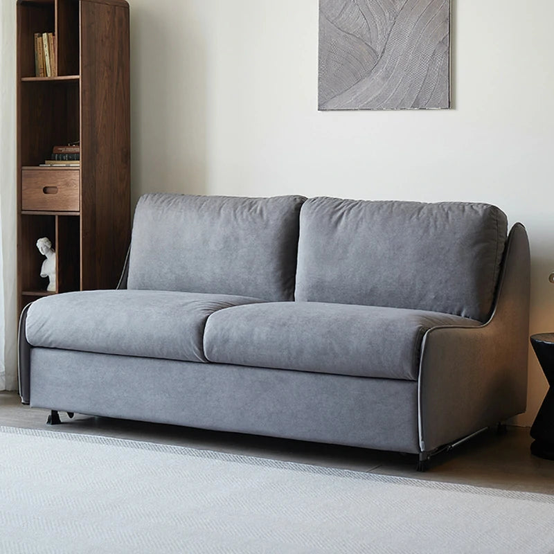 FUNROLUX Modern Convertible Sofa Bed with Plush Cushions