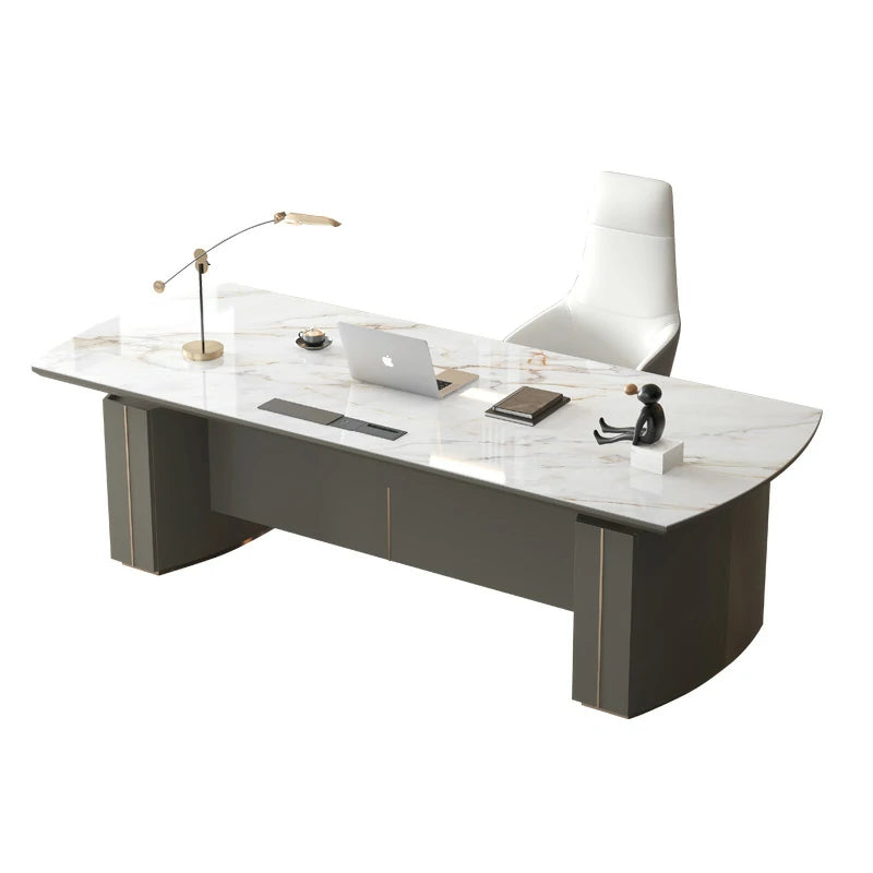 Luxury Sintered Stone Executive Desk | Office Furniture