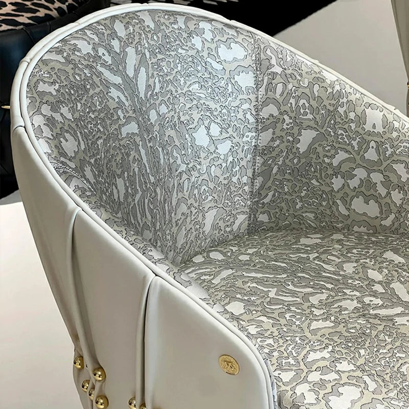 Elegant Upholstered Dining Chair with Solid Wood Frame