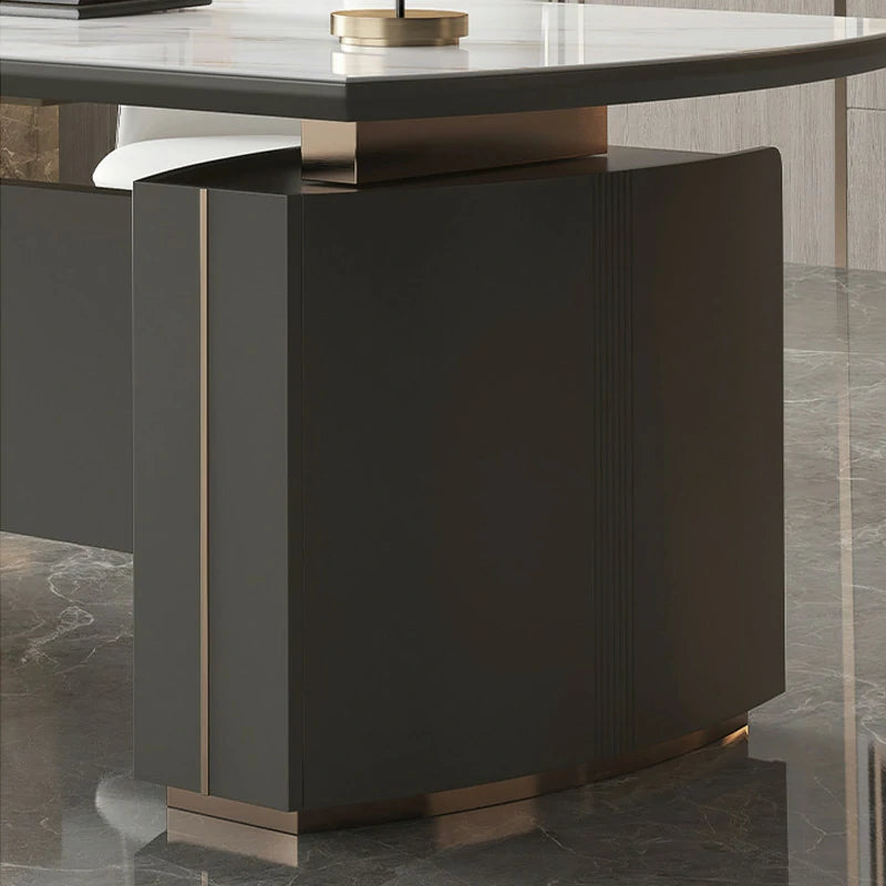 Luxury Sintered Stone Executive Desk | Office Furniture
