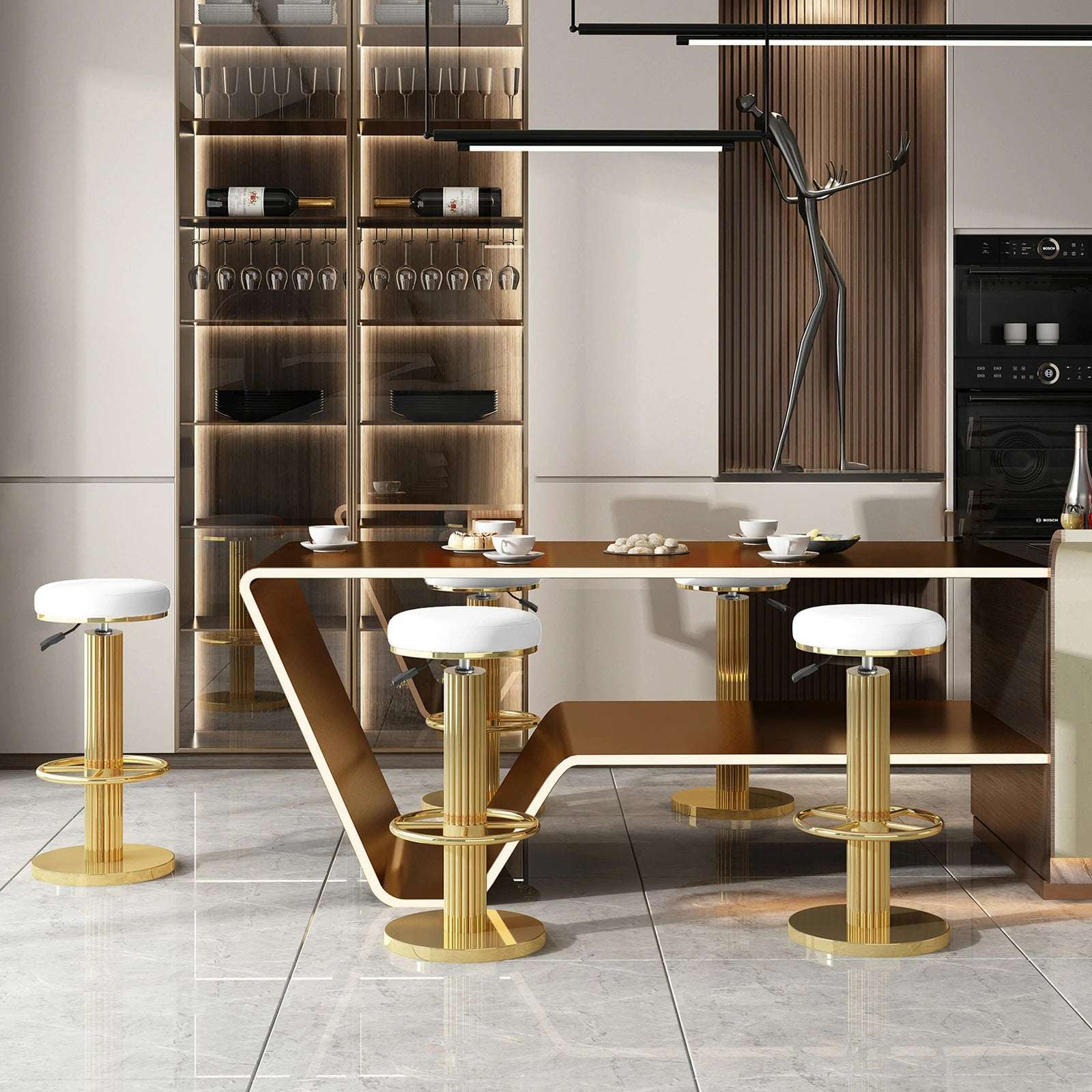 Stylish Kitchen & Dining Room