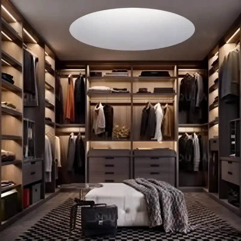 Customized Modern Wardrobe & Storage Cabinet for Home & Showroom