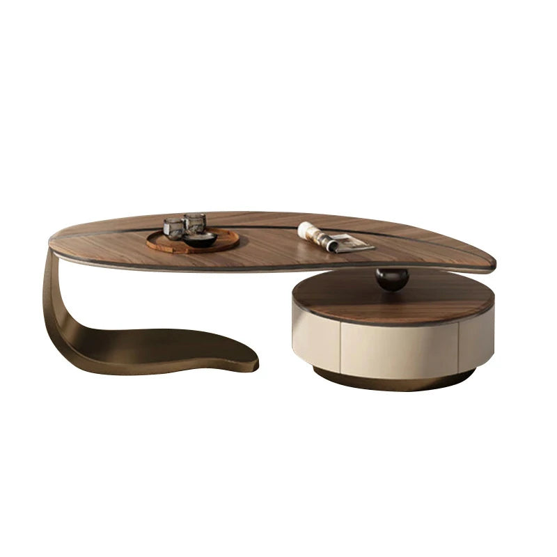 Nesting Coffee Tables - Wood & Metal Accent Furniture