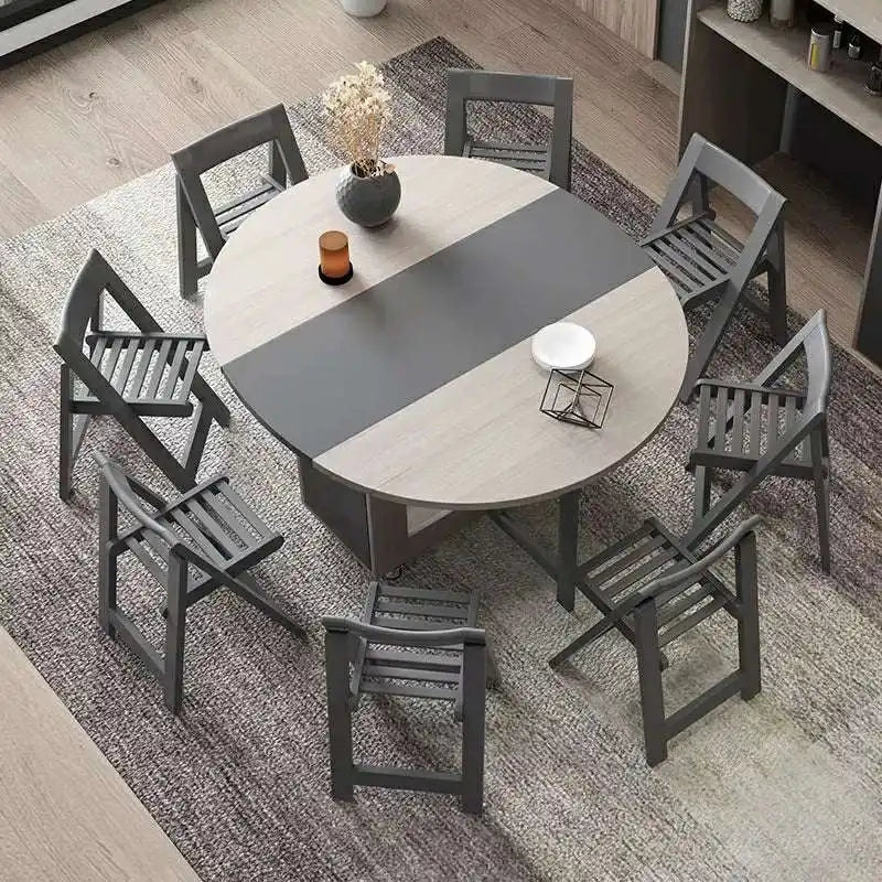 Folding Dining Table Set | Space-Saving Furniture