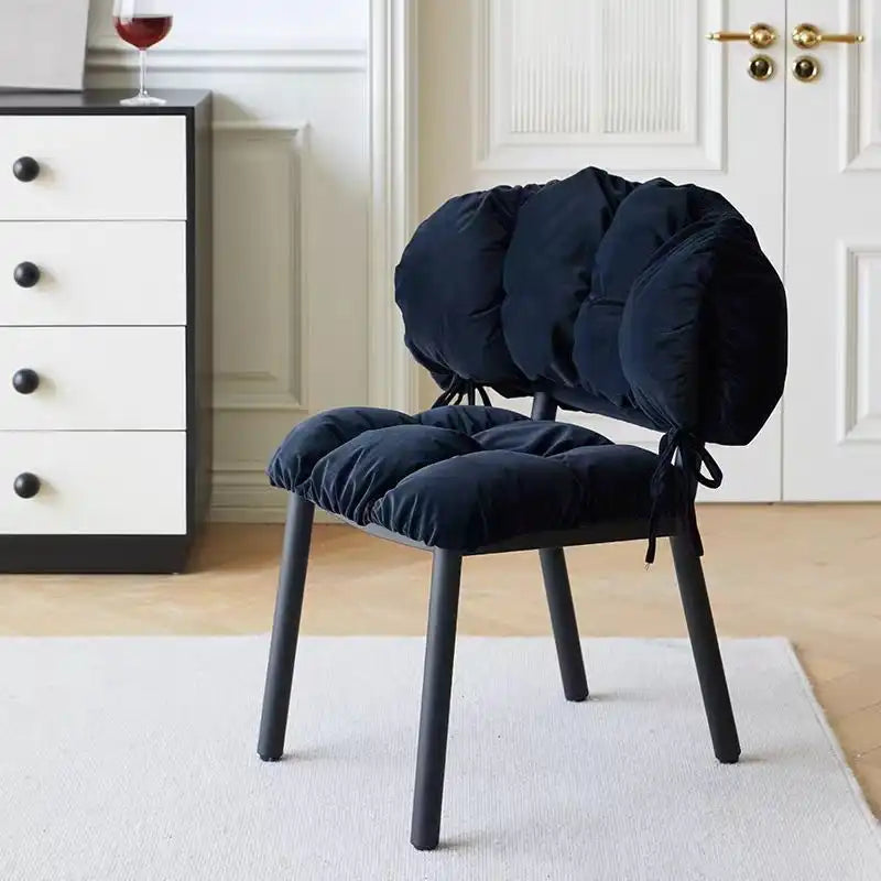 Emerald Velvet Lounge Chair | Plush Accent Seating 32''H6''W0''D #000000