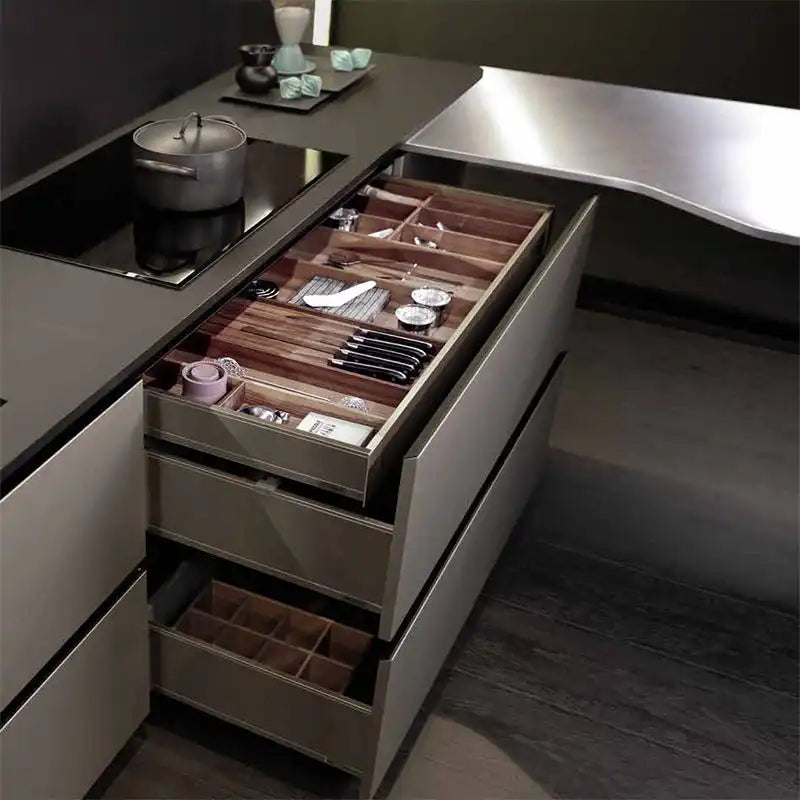 Customized Kitchen Island Storage Cabinet Cutlery Storage Cabinet Dining Table Kitchen Furniture