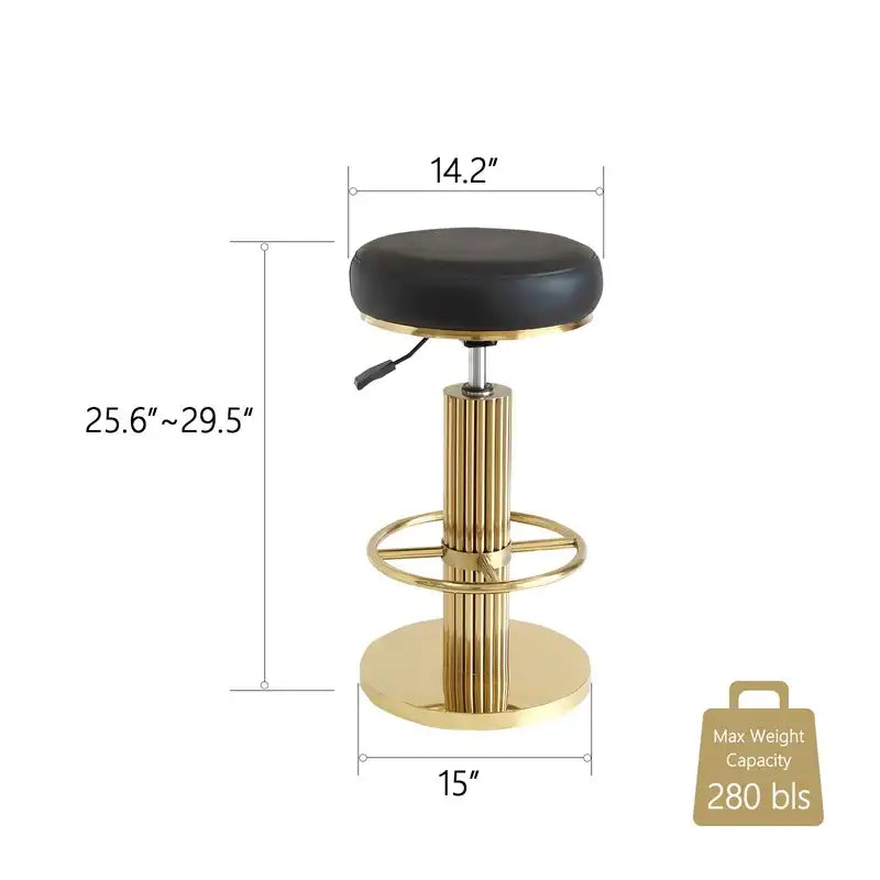 Adjustable Swivel Counter Stools for Kitchen Island