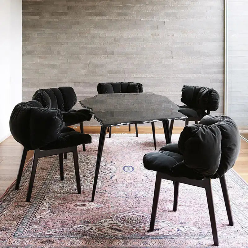 Velvet Accent Lounge Chair – Plush Seating