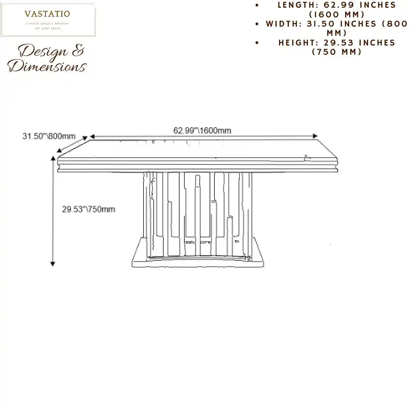 Marble Dining Table with Gold Stainless Steel Base