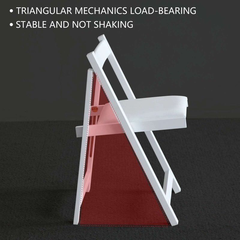 Wooden Folding Dining Chairs with Cushions