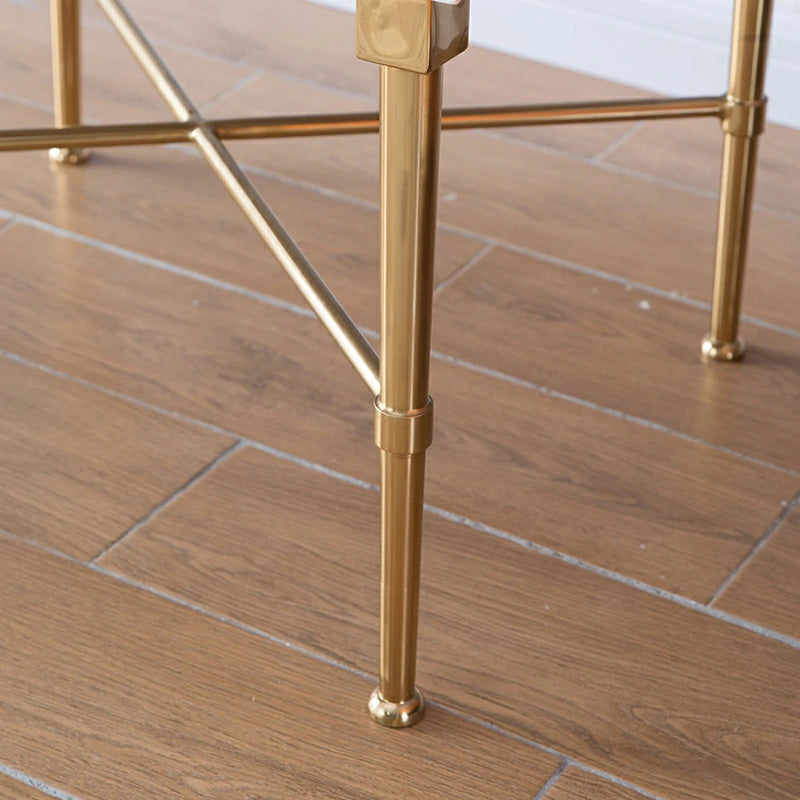 Black and Gold End Table | Glam Accent Table for Sale