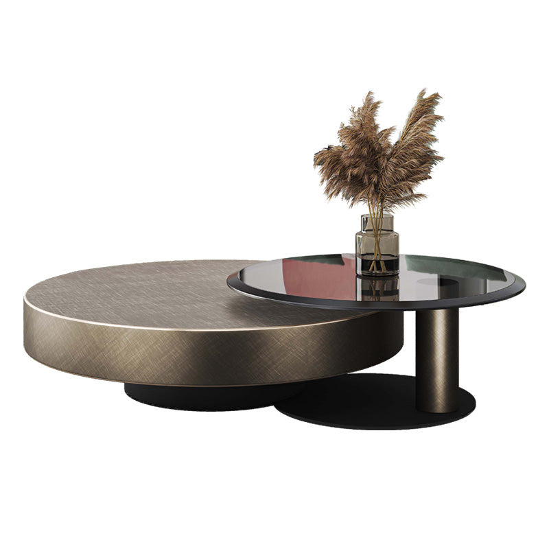 Nesting Coffee Table - Modern Round Living Room Tables