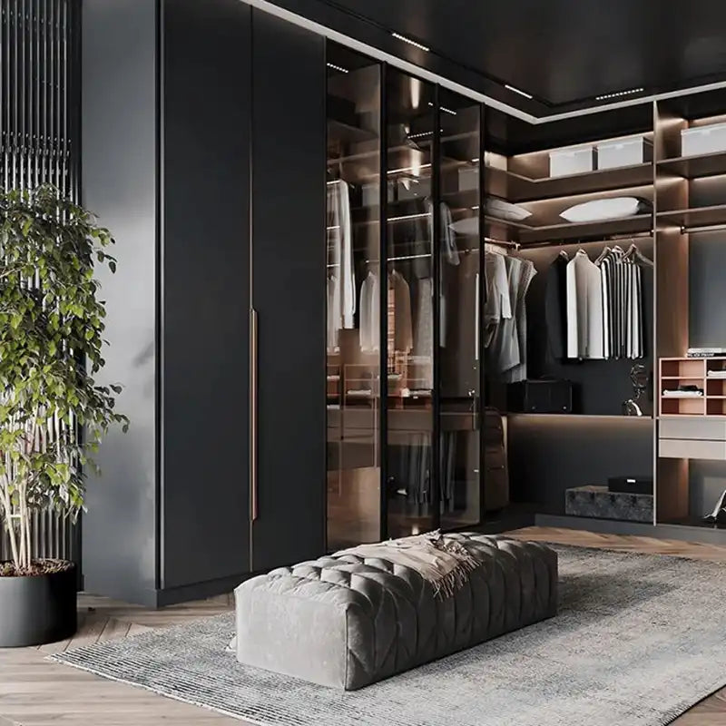 Cloakroom Storage Locker Customized Closet Showroom Closet Showroom Storage Cabinet Home Wardrobe Shopping Mall Display Cabinet