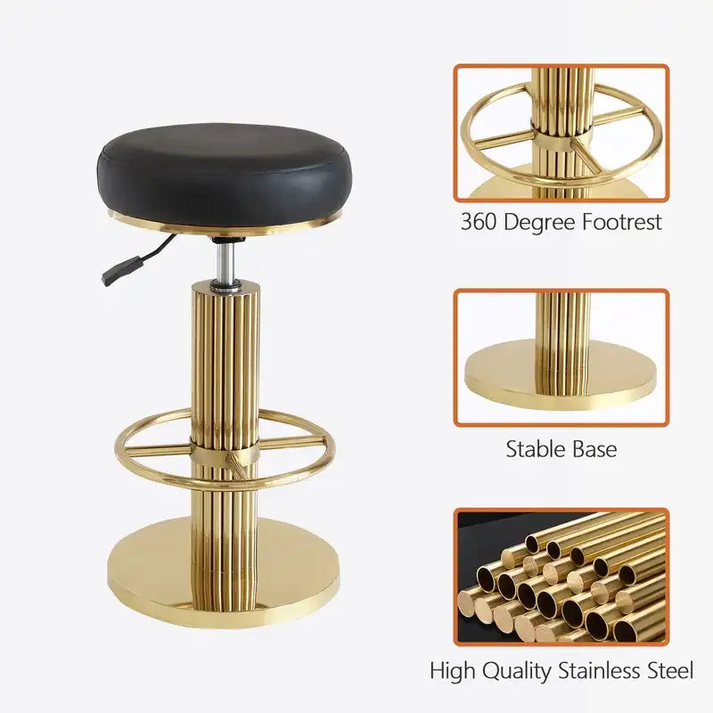 Adjustable Swivel Counter Stools for Kitchen Island