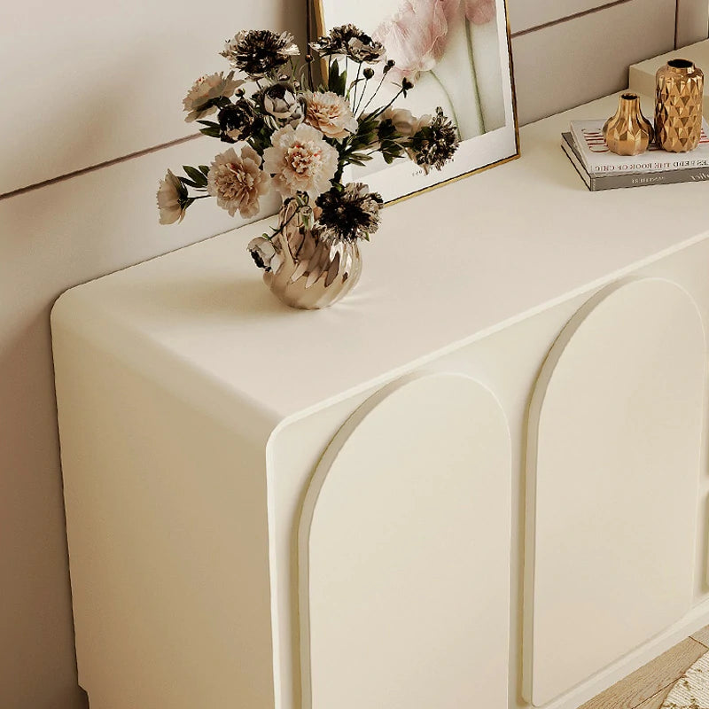 FUNROLUX Modern Champagne Dresser Vanity Set Extendable Desk Vanity Combo Chair & Light