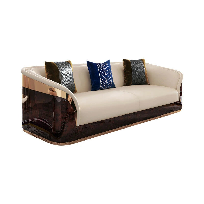 Modern Cream Sofa: Luxury & Chic Design