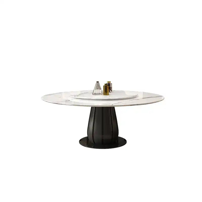 Round Marble Dining Table - Seats Up To 8