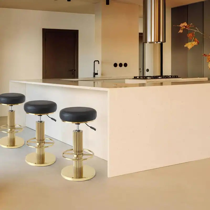 Adjustable Swivel Counter Stools for Kitchen Island