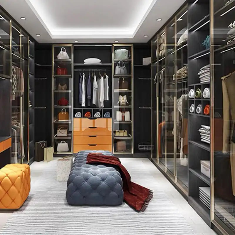 Cloakroom Storage Locker Customized Closet Showroom Closet Showroom Storage Cabinet Home Wardrobe Shopping Mall Display Cabinet
