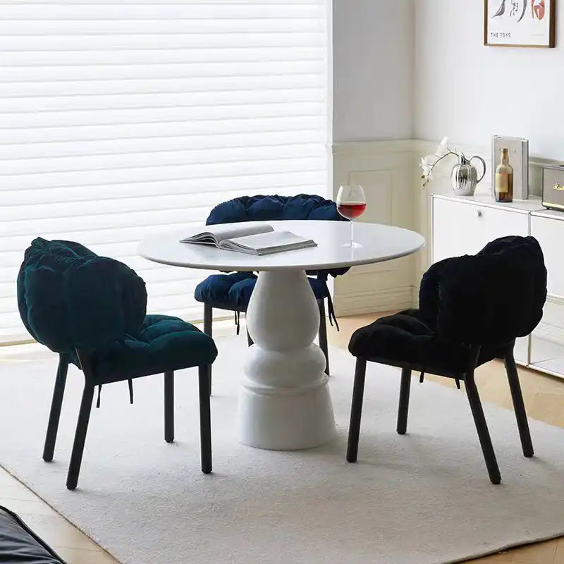Velvet Accent Lounge Chair – Plush Seating