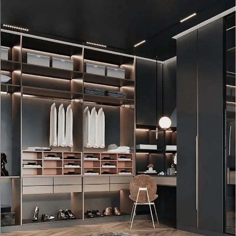 Cloakroom Storage Locker Customized Closet Showroom Closet Showroom Storage Cabinet Home Wardrobe Shopping Mall Display Cabinet