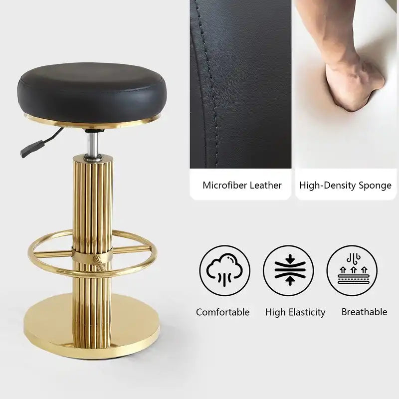 Adjustable Swivel Counter Stools for Kitchen Island