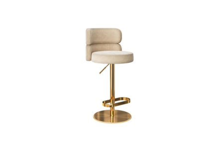 Cream bar stool