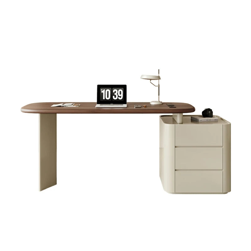 Executive Desk | Modern Veneer & Leather Office Desk