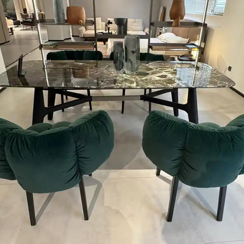 Velvet Accent Lounge Chair – Plush Seating