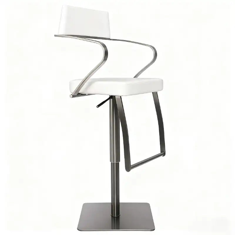 Beige Adjustable Bar Stool | Modern Kitchen & Bar Seating