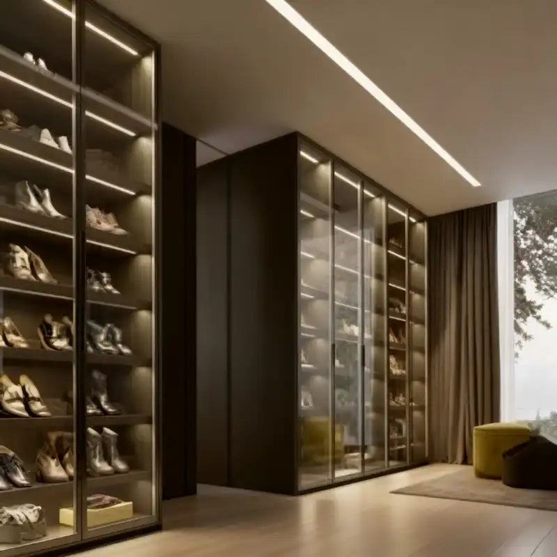 Customized Wardrobe Modern Wardrobe Home Wardrobe Arcade Display Cabinet Showroom Storage Cabinet