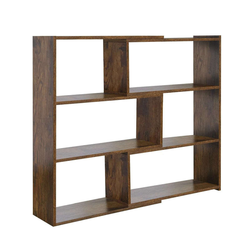 Expandable 4-Tier Bookcase for Corner & Small Space