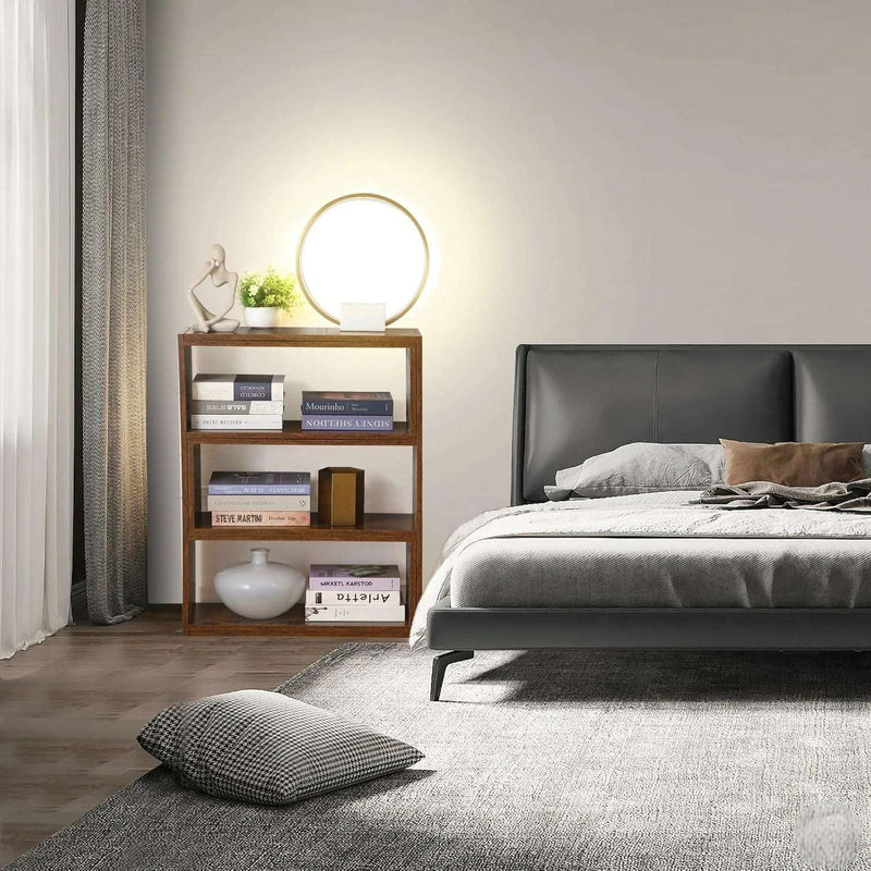 Expandable 4-Tier Bookcase for Corner & Small Space