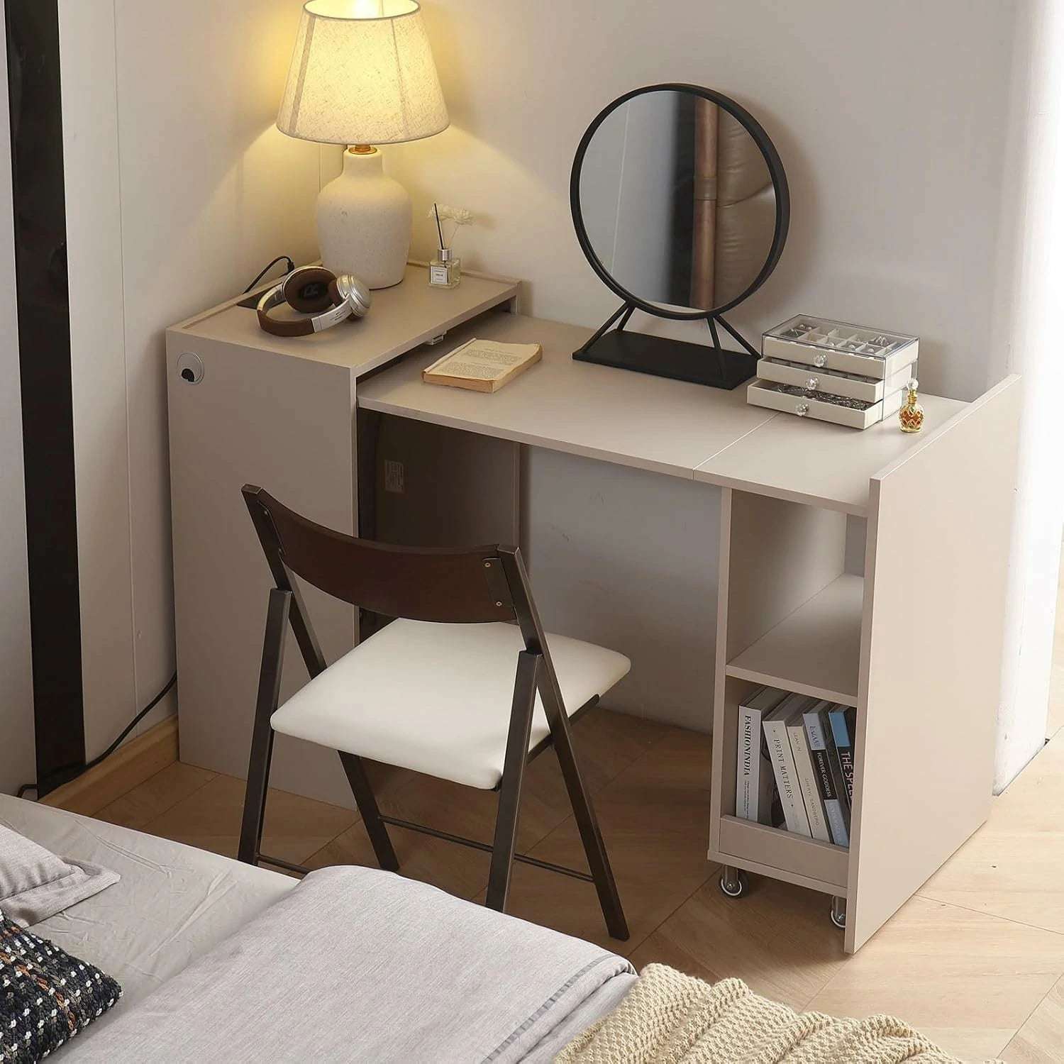 Heavy-Duty Folding Chairs - Cushioned Stackable 2-Pack