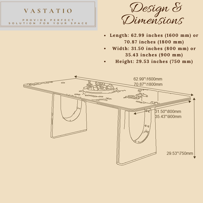 Marble Dining Table | Black & Gold Base | Modern Elegance